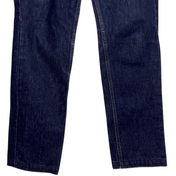 Guess Vintage Original Fit Classic Narrow Leg High Rise Denim Jean 29 Dark Wash - Picture 3 of 15